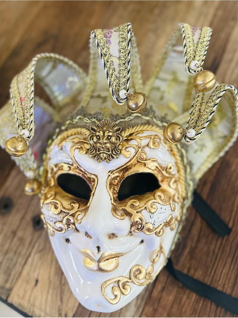 Carnival of Venice Traditional Venetian Jester or Joker Mask - Made in  Italy